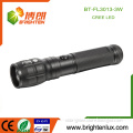 Factory Wholesale 3*AAA battery Operated Material Multi-function Portable Aluminum High Power Cree led Focus Light
